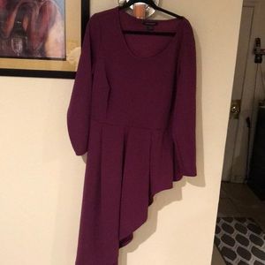 More purple than burgundy top